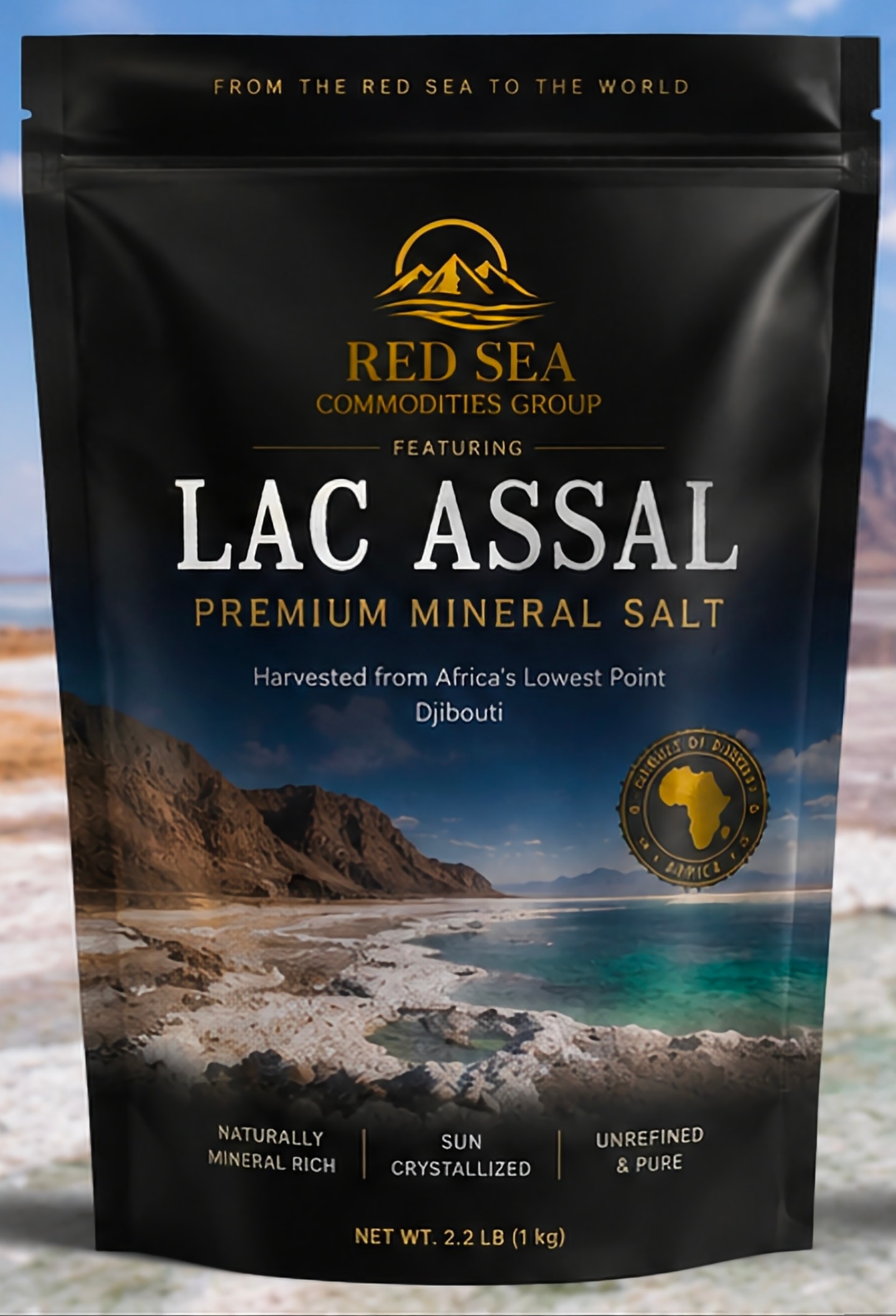 Lac Assal Fine Mineral Salt